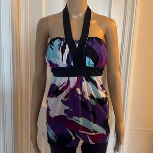 NWOT Colorful Halter Top